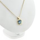 Image 7 of 8 Carat Pendant with Aquamarine