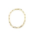 Image 3 of Gold closed forever link bracelet | 21 cm