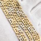 Image 10 of Bicolor Gold Marine Link Necklace