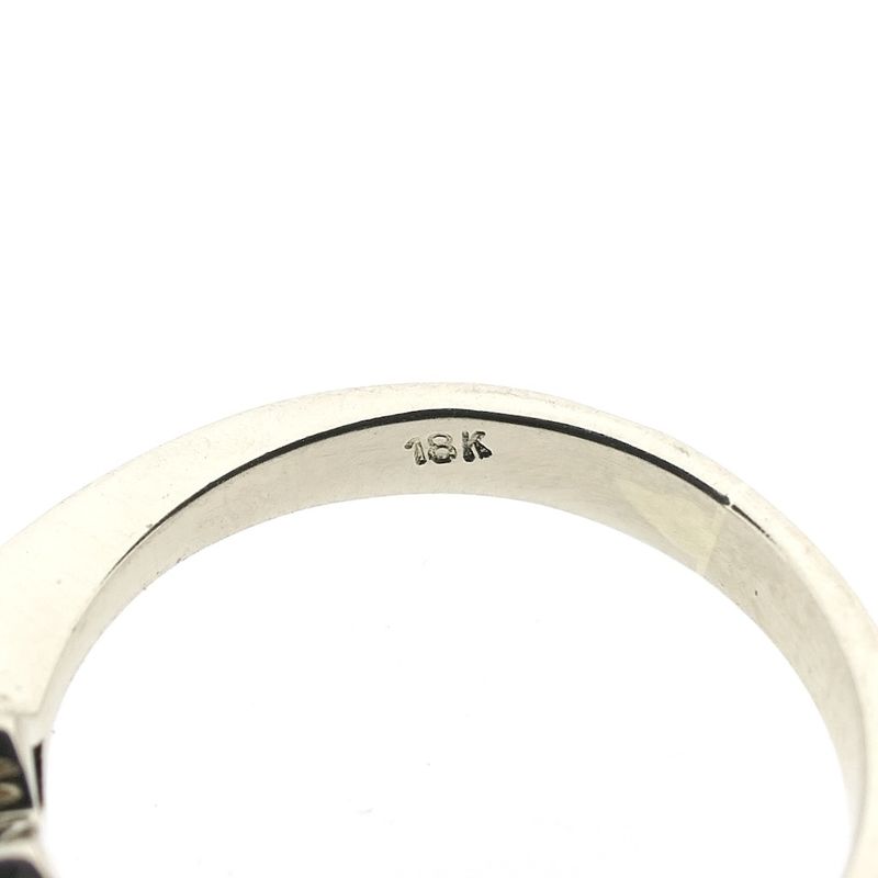 Image 7 of 18-karat white gold ring with diamonds | 1.00 ct.