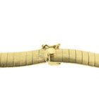 Image 5 of Gold matte Omega link necklace