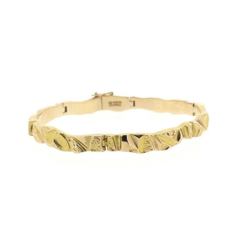 Image 3 of Gold Lapponia bracelet; Scintilla | 18 cm