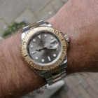 Image 19 of Rolex Yachtmaster 16623; 18k gold/steel men's watch