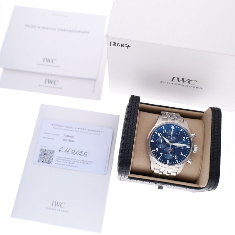 Image 14 of IWC Pilot's Watch Chronograph 41mm IW388102; Automatic Men's Watch