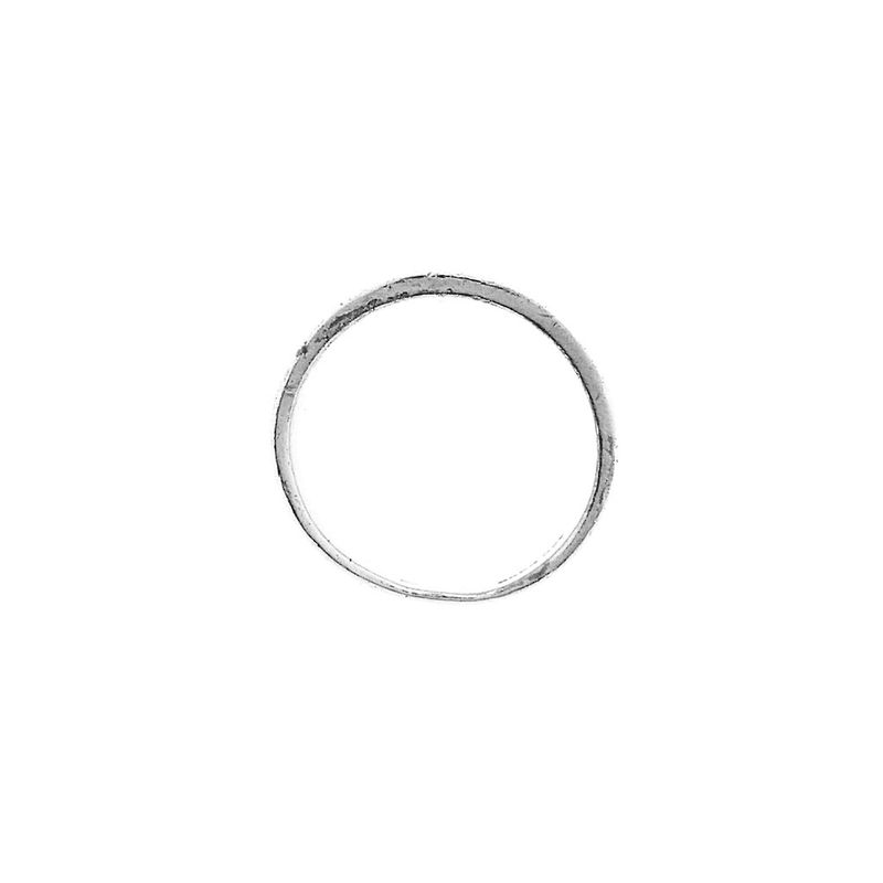 Image 5 of Wide silver ladies ring