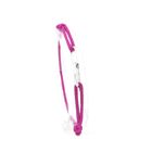 Image 5 of Forever Knots® Handmade Magenta Satin Bracelet with Silver Link