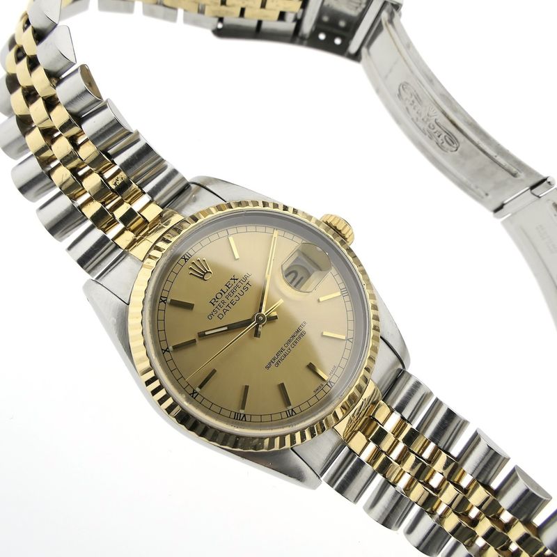Image 7 of Rolex Datejust 36mm 16233; Automatic gold/steel watch