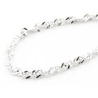 Image 3 of Silver bracelet with spiral link | 19.5 cm