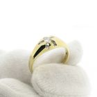 Image 7 of Gold solitaire ring with diamond | 0.16 ct.