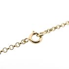 Image 4 of Antique gold necklace with garnet | 43.5 cm