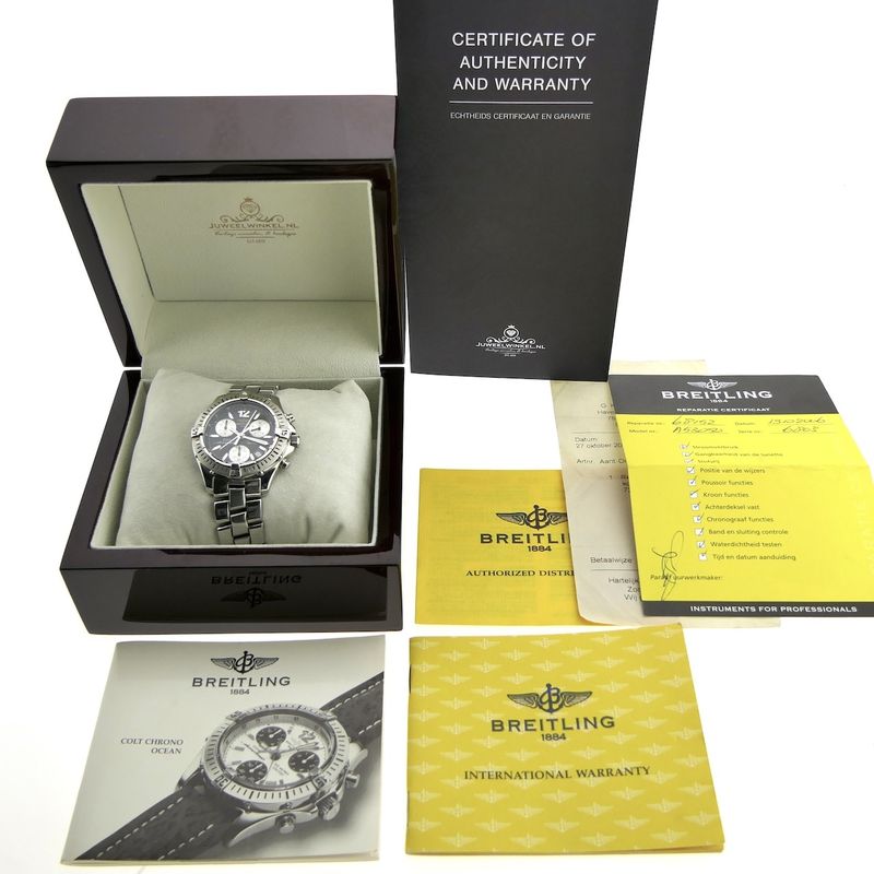 Image 4 of Breitling Colt A53050; Chronograph men's watch