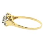 Image 6 of Gold entourage ring with diamond | 0.045 ct.