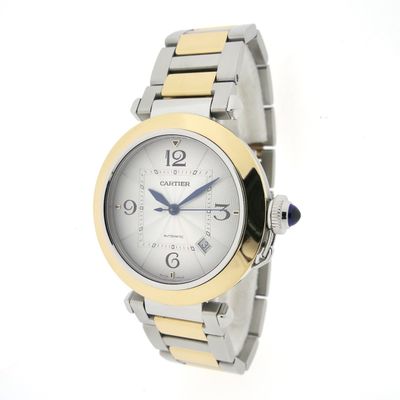 Image 2 of Cartier Pasha De Cartier W2PA0009; 18k gold/steel men's watch