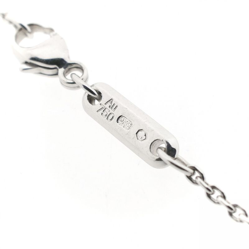 Image 9 of 18K white gold necklace with 0.19 ct. diamond | Chopard