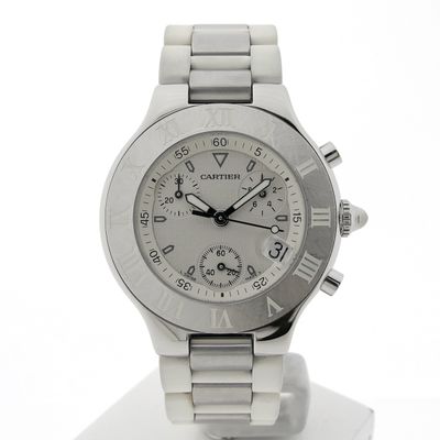 Image 1 of Cartier Chronoscaph 21; Chronograph watch