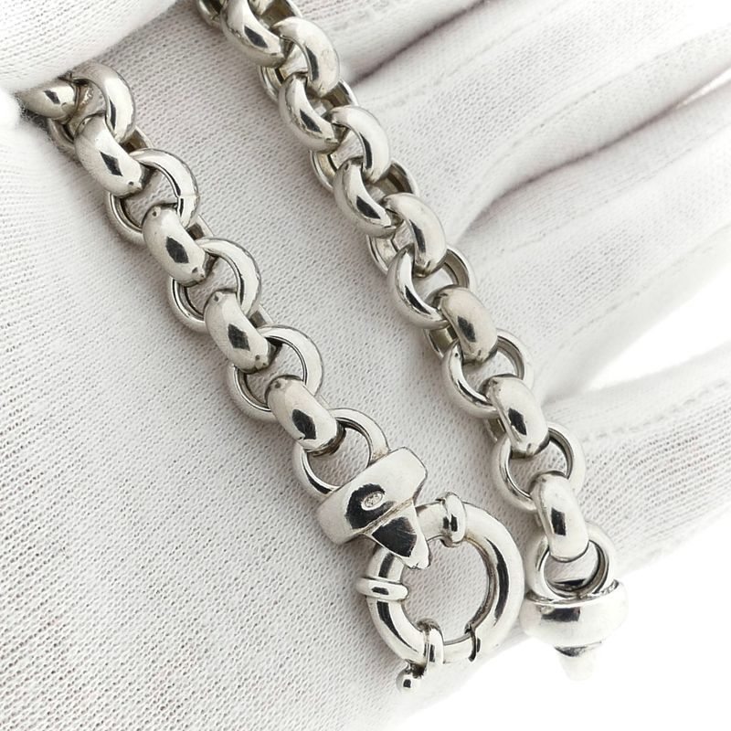 Image 8 of Silver Jassaron Link Bracelet