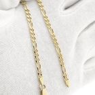 Image 9 of Gold Figaro link bracelet