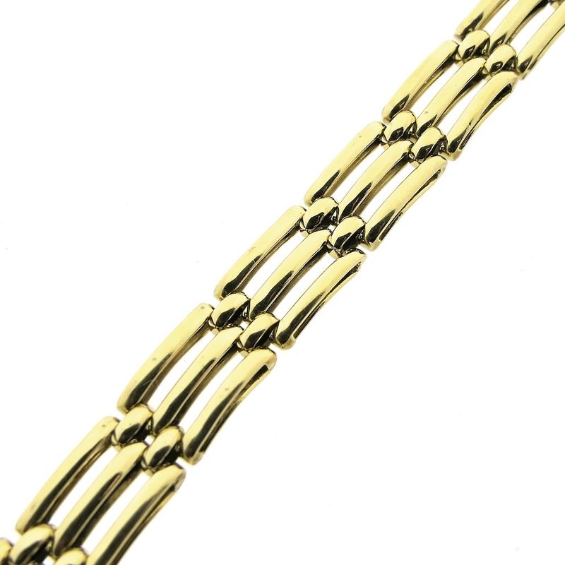 Image 8 of Gold fantasy link bracelet; 19.5 cm