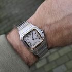Image 15 of Cartier Santos Galbee; 18k. gold/steel watch