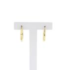 Image 1 of Gold lapidary earrings | Ø 20 mm