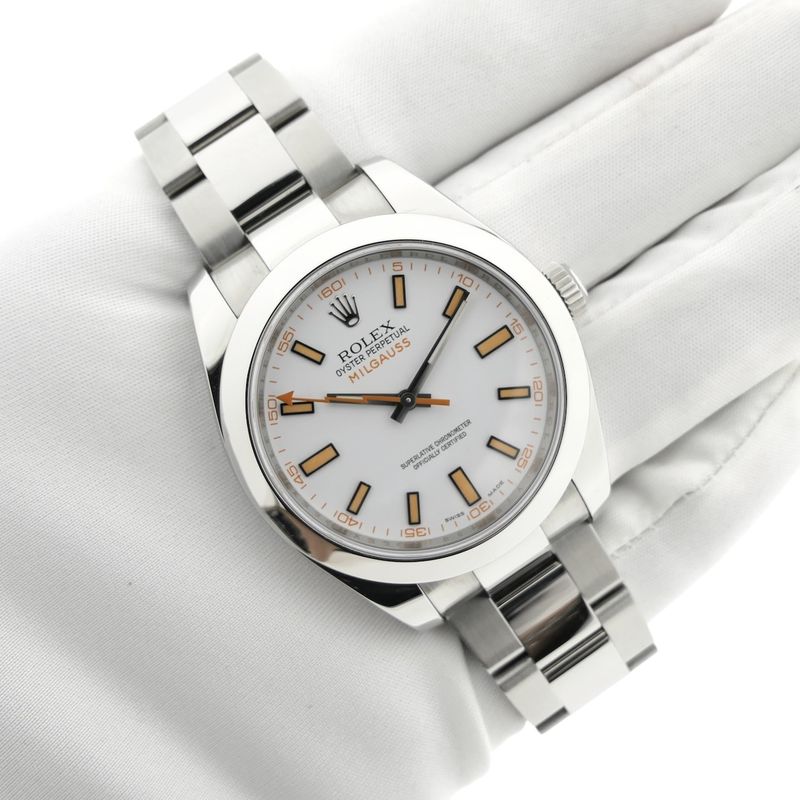Image 11 of Rolex Milgauss 116400; Automatic men's watch