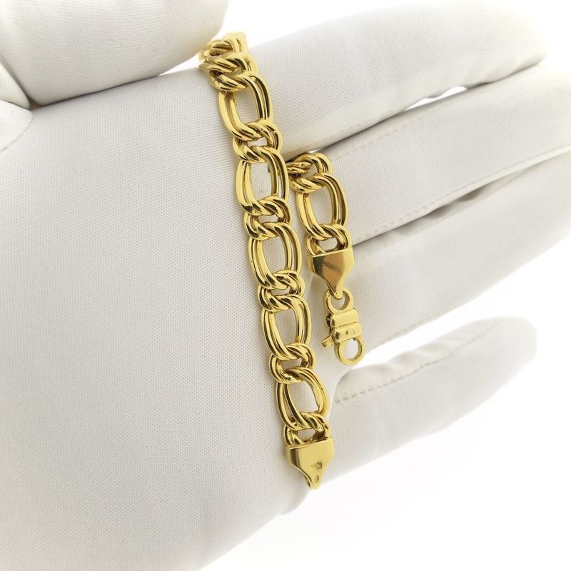 Image 9 of Gold Prince of Wales bracelet