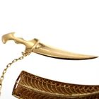 Image 5 of Gold brooch of an Arab dagger