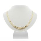 Image 1 of Gold meander necklace