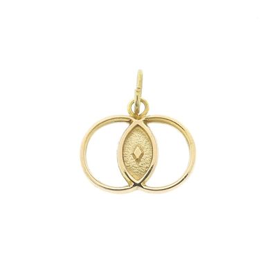 Image 1 of Golden subtle pendant; Connectedness