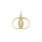 Image 1 of Golden subtle pendant; Connectedness