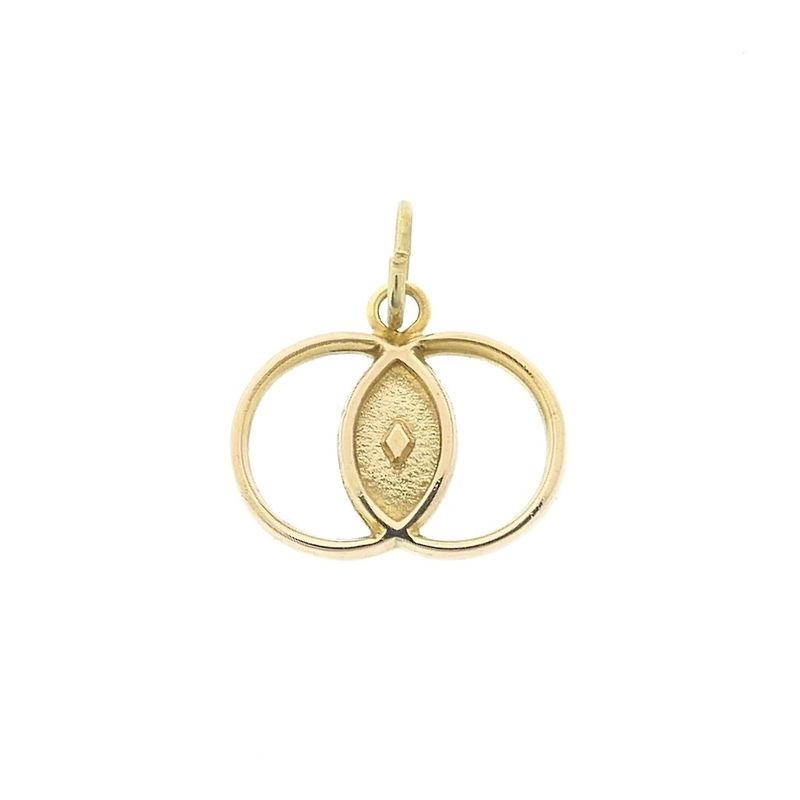 Image 1 of Golden subtle pendant; Connectedness