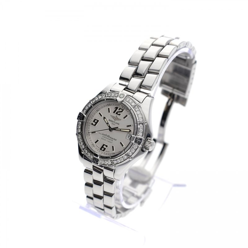 Image 4 of Breitling Colt Oceane 33mm A57350 Ladies Watch with Diamonds