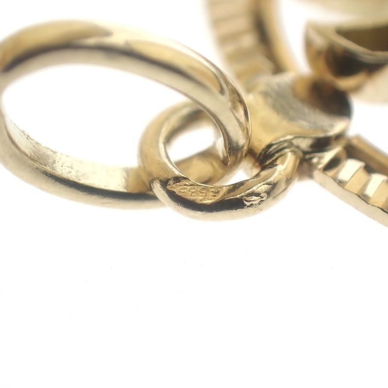 Image 7 of Gold zodiac sign pendant; Cancer | Fabiola