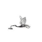 Image 1 of Silver charm; Stork