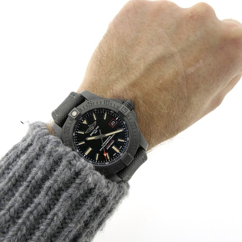 Image 10 of Breitling Avenger Blackbird V17331; Automatic Men's Watch