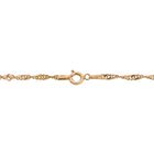 Image 4 of Rose gold twisted link chain