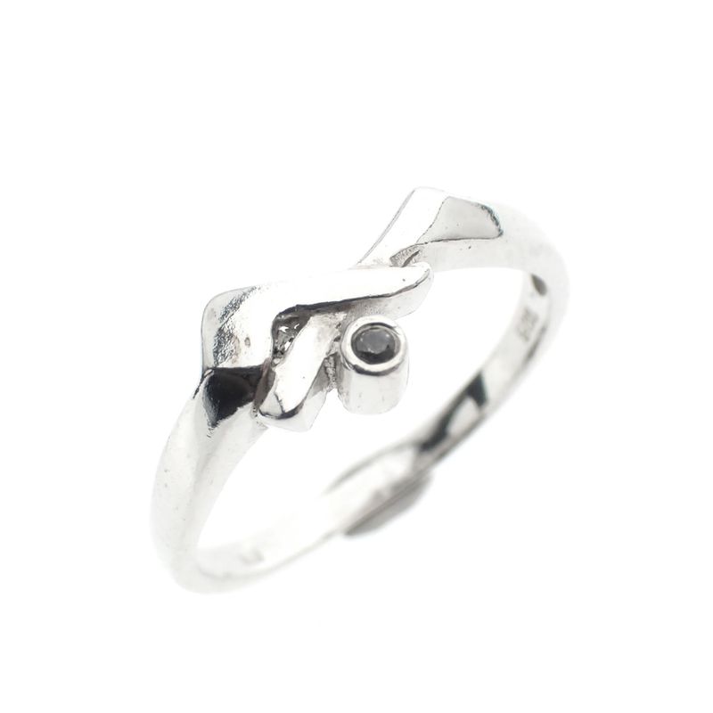 Image 1 of Silver ring with fantasy design
