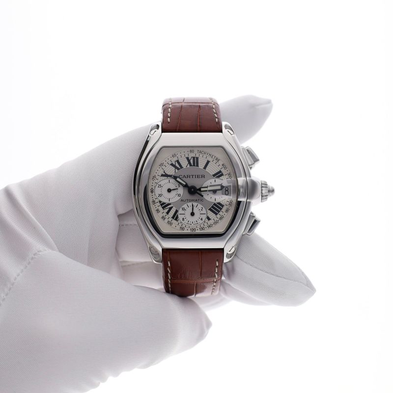 Image 17 of Cartier Roadster; W62006X6 Automatic Chronograph; Collector's Set!