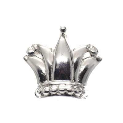 Image 1 of Silver charm; Crown