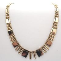Gold Cleopatra women's necklace