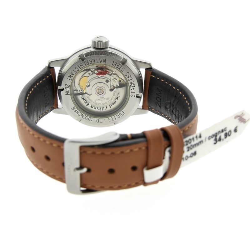 Image 5 of Fortis Flieger 'Expo 02'; Limited edition automatic men's watch