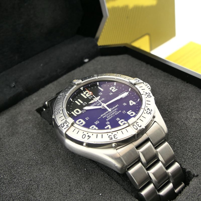 Image 19 of Breitling Superocean A17345; Automatic men's diving watch