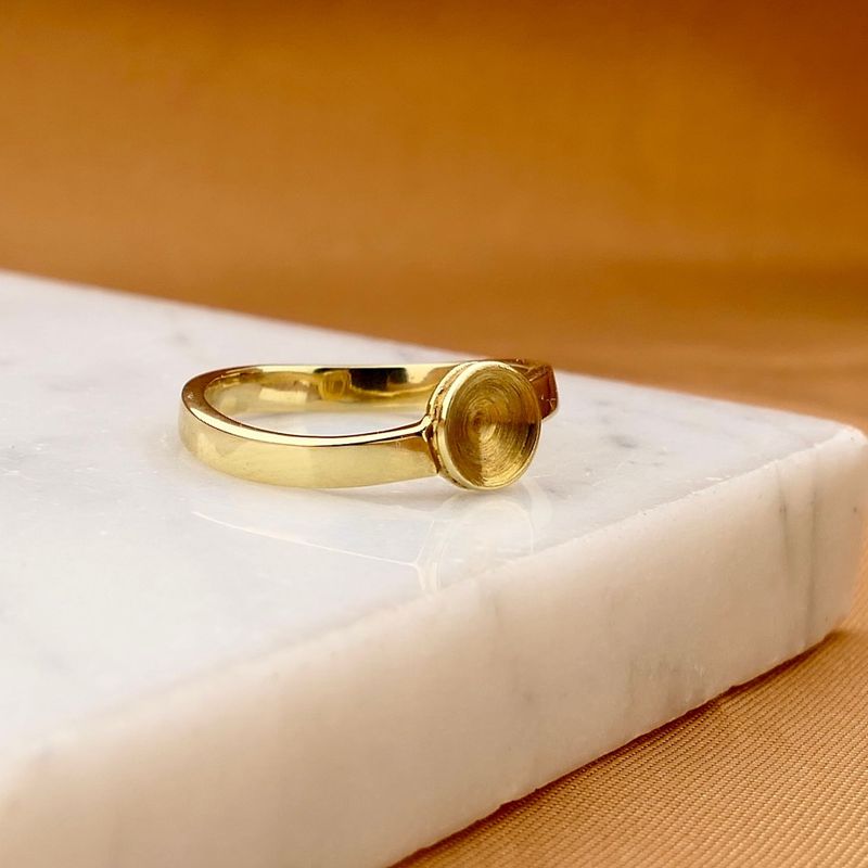 Image 2 of Gold Abstract Fantasy Ring