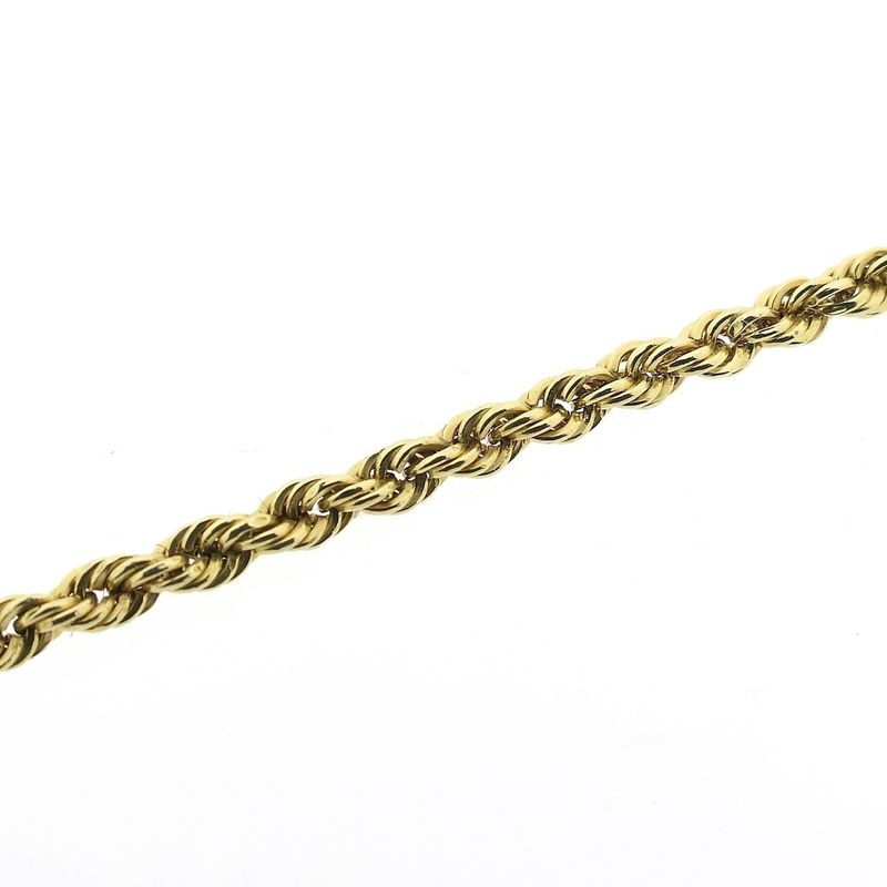 Image 4 of Gold twisted necklace | 43 cm