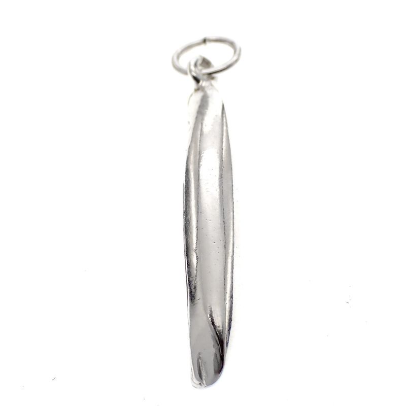 Image 3 of Silver charm; Canoe