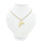 Image 3 of Gold pendant of dolphins