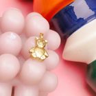 Image 2 of Gold teddy bear pendant