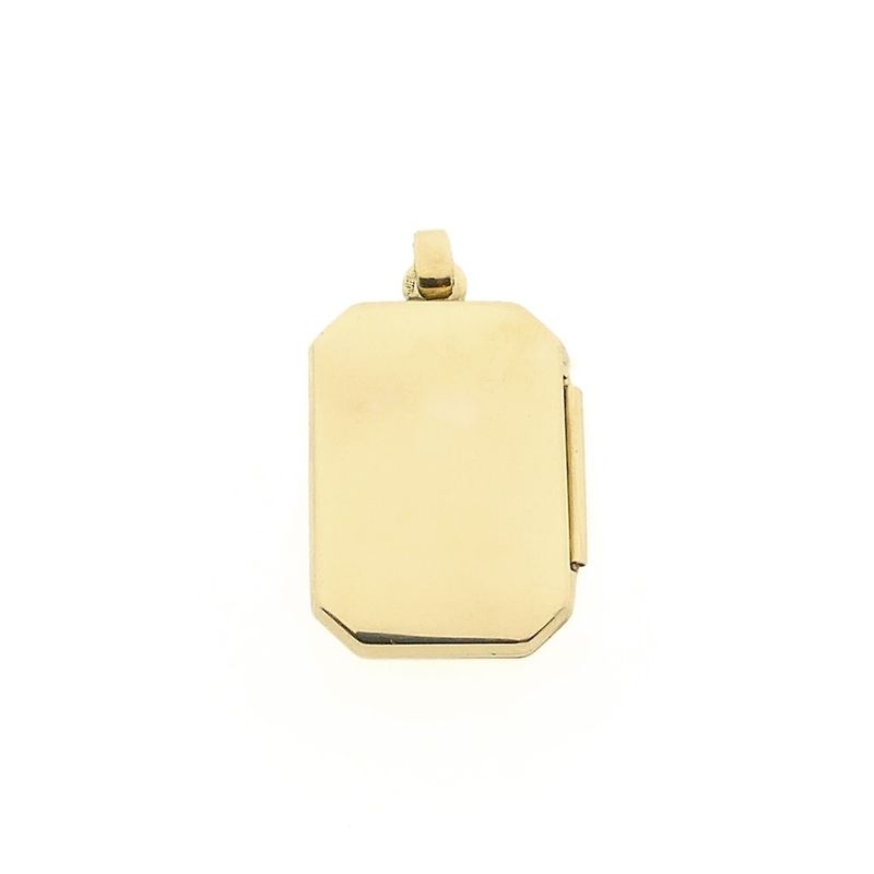 Image 5 of Vintage gold locket pendant