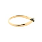 Image 4 of Rose gold solitaire ring with diamond | 0.22 ct.
