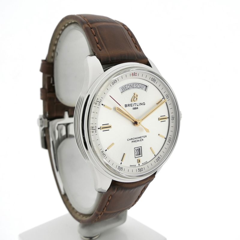 Image 3 of Breitling Premier Day Date A45340; Automatic men's watch